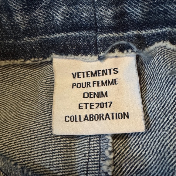 Vetements x Levi's 2017 Reworked Denim Jeans - Picture 5 of 8
